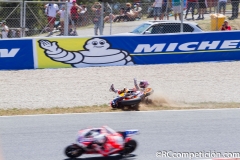 Marc Marquez crash
