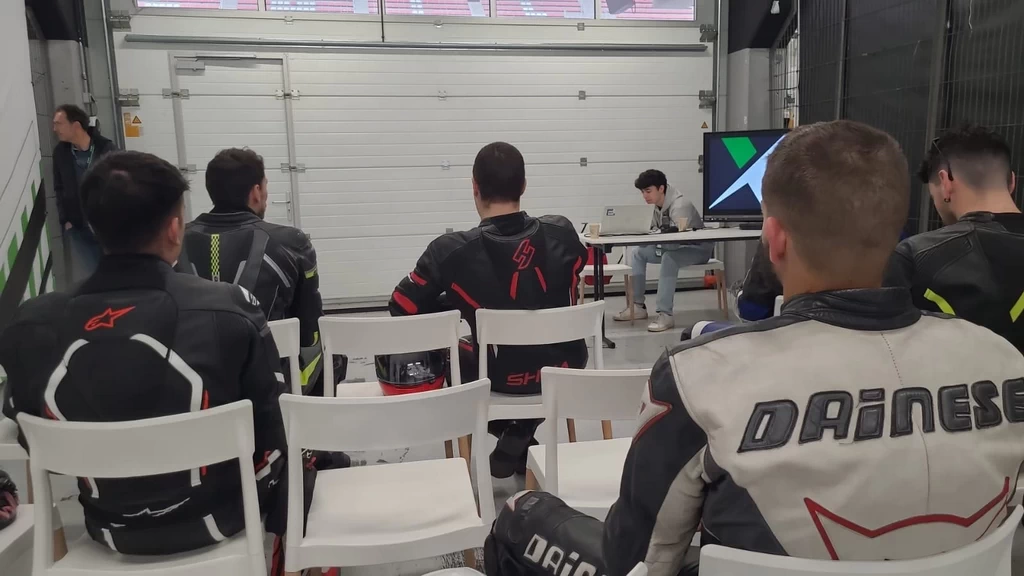 Biefing antes de salir a rodar